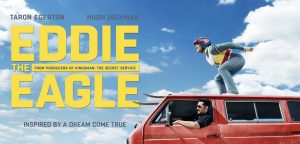 eddie the eagle poster, Movie review